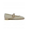 STUART WEITZMAN SK921 IVORY LACE ARABELLA MARY JANE SHOES