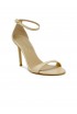 STUART WEITZMAN SK874 IVORY LEATHER NUDIST II 100 SANDALS