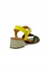 CHIE MIHARA MULTICOLOR LEATHER/SUEDE QUAURA46 SANDALS