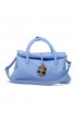 ZANELLATO 068750-1120000-Z0591 BLUE SALENTO DOTTA CENTAURO LEATHER HANDBAG