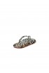 CHRISTIAN LOUBOUTIN 1250602 P891 VINTAGE ROSE RUBBER SUPER LOUBI FLAT FLIP THONGS