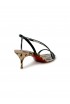CHRISTIAN LOUBOUTIN 1250991 8094 ROSE PATENT ROSALIE 55 SANDALS