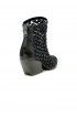 ELENA IACHI E4037 BLACK LEATHER ANKLE BOOTS