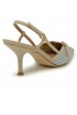 LELLA BALDI LE2597 SILVER LEATHER SANDALS