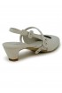 HALMANERA DINA14 IVORY TOFU PATENT LEATHER GLAZE SANDALS