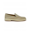 SANTONI WUYA71436TISSWKAP10 NUDE LEATHER LOAFER