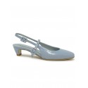 HALMANERA DINA14 LIGHT BLUE BREZZA PATENT LEATHER GLAZE SANDALS
