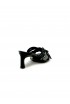 HALMANERA TAMI03 BLACK LEATHER BARON SANDALS