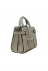 LE TANNEUR TEMI1606S11 GREY LEATHER PM CASUAL BAG