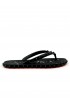 CHRISTIAN LOUBOUTIN 1230961 BK01 BLACK RUBBER SUPER LOUBI FLAT FLIP THONGS