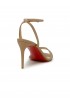 CHRISTIAN LOUBOUTIN 3210615 PK1A NUDE NAPPA LOUBIGIRL 85 SANDALS