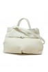 ROBERTO DEL CARLO VIRNA WHITE LEATHER BAG