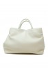 ROBERTO DEL CARLO VIRNA WHITE LEATHER BAG