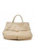 ROBERTO DEL CARLO VIRNA NUDE LEATHER BAG