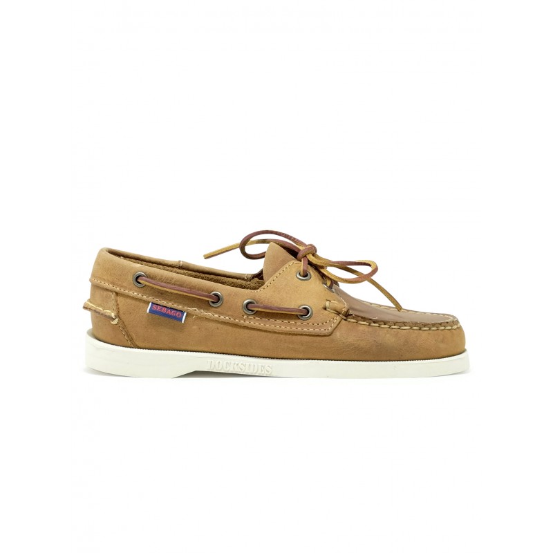 SEBAGO 7001E40 PORTLAND BROWN NUBUCK LOAFERS