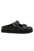 ASH BLACK LEATHER S25-URUS01SANDAL