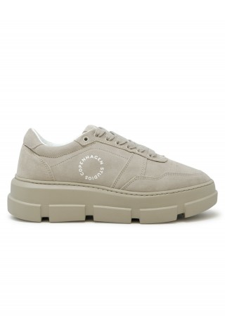 COPENHAGEN F5CPH435 LIGHT STONE SUEDE SNEAKERS