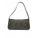 ALMALA CG071A0021 GREY LEATHER RUNA SHOULDER BAG