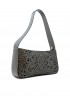 ALMALA CG071A0021 GREY LEATHER RUNA SHOULDER BAG