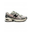 NEW BALANCE U740YG2 PINK GRANITE SYNTHETIC MESH SNEAKER