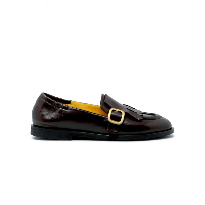 MARA BINI V402 CAFFE' LEATHER SALLY LOAFER