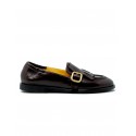 MARA BINI V402 CAFFE' LEATHER SALLY LOAFER