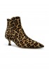 MARA BINI W231109 LEOPARD LEATHER NAOMI ANKLE BOOTS