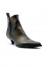 ELENA IACHI E4308 BRONZE LEATHER ANKLE BOOTS