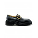 MARA BINI V411 BLACK LEATHER HESTER LOAFER