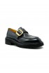 MARA BINI V411 BLACK LEATHER HESTER LOAFER