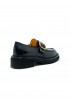MARA BINI V411 BLACK LEATHER HESTER LOAFER