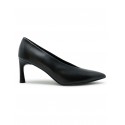 HALMANERA GOT01 BLACK LEATHER BARON PUMPS