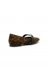 SERGIO LEVANTESI BROWN LEATHER VENERE 56 FLAT SHOES