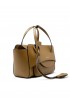 HIDESINS FL13TR23404 FLAP S CARAMEL LEATHER HANDBAG