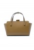 HIDESINS FL13TR23404 FLAP S CARAMEL LEATHER HANDBAG