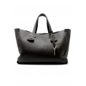 ELENA CARDINALI METAMORPHOSE M BROWN LEATHER HANDBAG