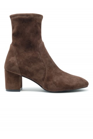 STUART WEITZMAN S6276 WALNUT SUEDE 60 JULIANA BOOTS