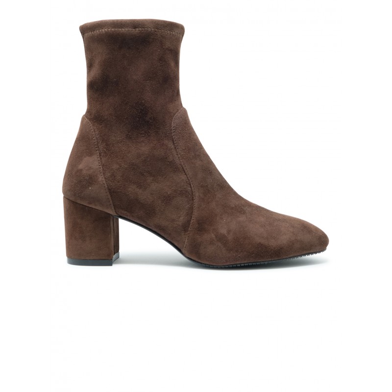 STUART WEITZMAN S6276 WALNUT SUEDE 60 JULIANA BOOTS