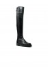 STUART WEITZMAN SM396 BLACK NAPPA 5050 CELIA BOOTS