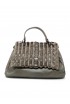 REPTILE'S HOUSE H551V56676 MIRAGE PIETRA LEATHER HANDBAG
