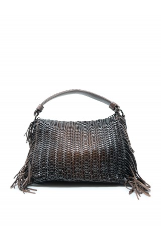 REPTILE'S HOUSE H730V07924 BROWN VASIA HANDBAG