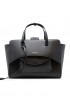 HIDESINS FL12TR0000 FLAP M PREMIERE BLACK LEATHER HANDBAG