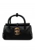 ZANELLATO 068750-1910000-Z0001 BLACK LAVAGNA LEATHER DOTTA SAETA BABY HANDBAG