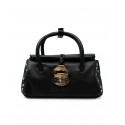 ZANELLATO 068750-1910000-Z0001 BLACK LAVAGNA LEATHER DOTTA SAETA BABY HANDBAG