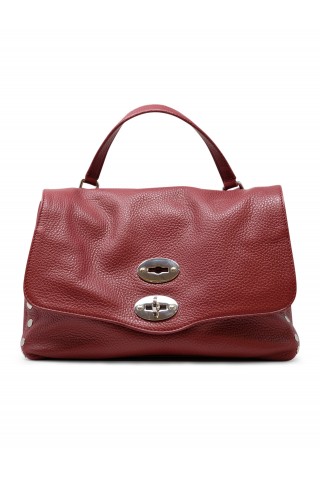 ZANELLATO 068010-0050000-Z0940 POSTINA DAILY GIORNO RED OPERA LEATHER S BAG