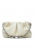 CHRISTIAN LOUBOUTIN 1265023 W699 IVORY NAPPA EVA SHOULDER SMALL BAG
