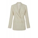 PAROSH D420266 RAISA26 003 SAND VISCOSE JACKET