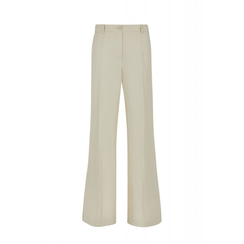 PAROSH D232214 RAISA26 003 VISCOSE SAND TROUSERS