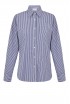 PAROSH D380646 CASHINE 883 BLUETTE COTTON/CRISTAL SHIRT