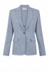 PAROSH D420411 BLINK 011 LIGHT BLUE VISCOSE JACKET